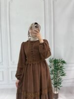 فستان شانيلا بتصميم جديد وحصري