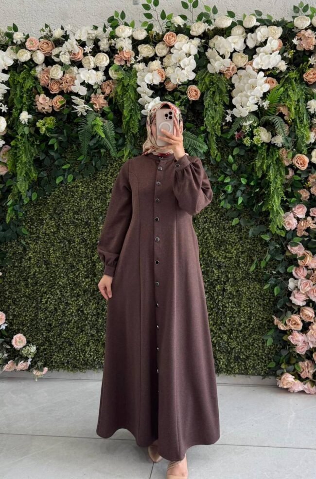 جلباب اطلس خريفي شتوي