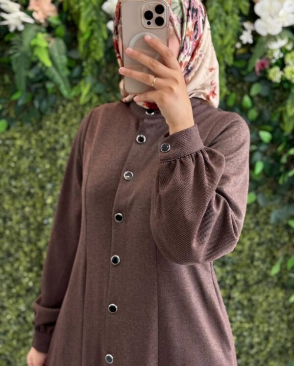 جلباب اطلس خريفي شتوي