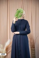 فستان يونفيكت بتطريز وسطي وسحاب بالكم