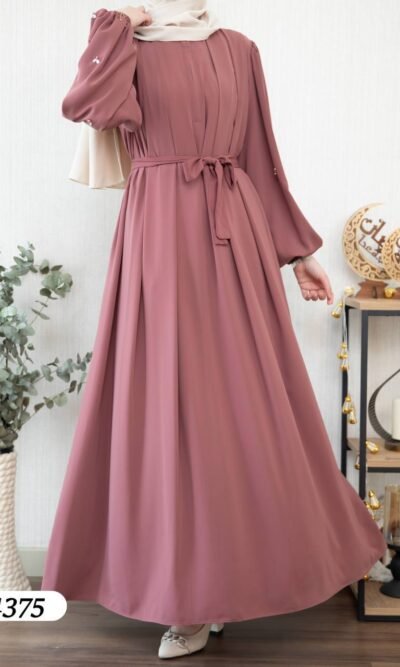 عباية ايبيك مع شغل تطريز يدوي بارز