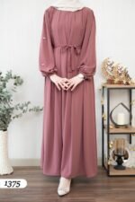 عباية ايبيك مع شغل تطريز يدوي بارز