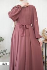 عباية ايبيك مع شغل تطريز يدوي بارز