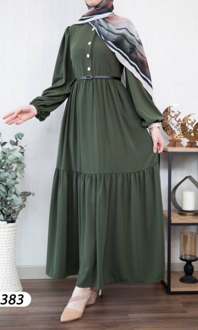 فستان مدينه صيفي هاديء لطيف