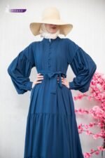 فستان مدينه صيفي بتصميم لطيف