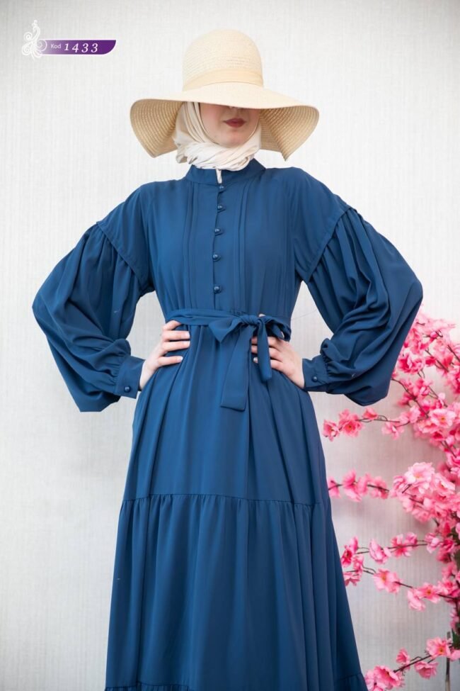 فستان مدينه صيفي بتصميم لطيف