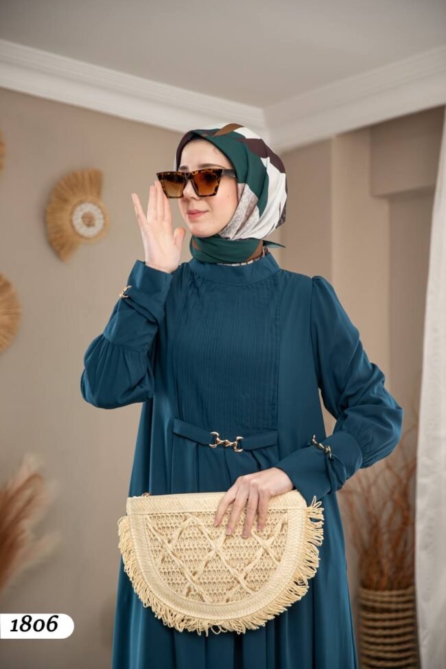 فستان مدينه هاديء لطيف