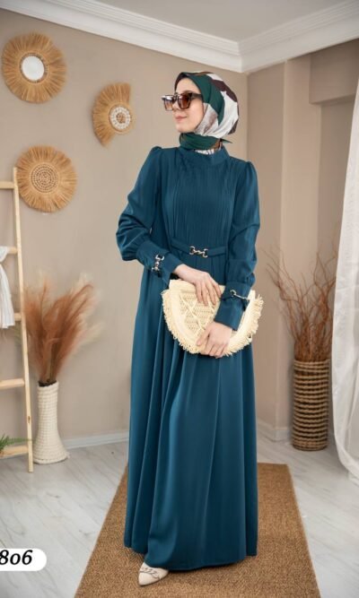 فستان مدينه هاديء لطيف