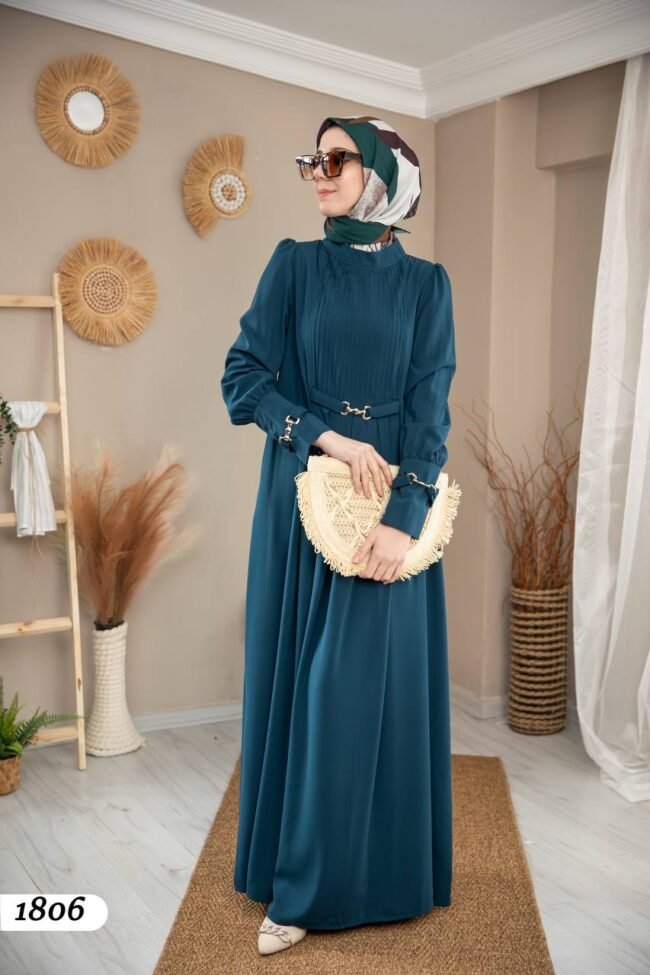 فستان مدينه هاديء لطيف