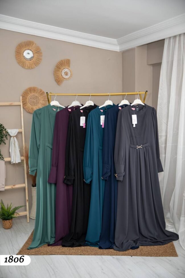 فستان مدينه هاديء لطيف