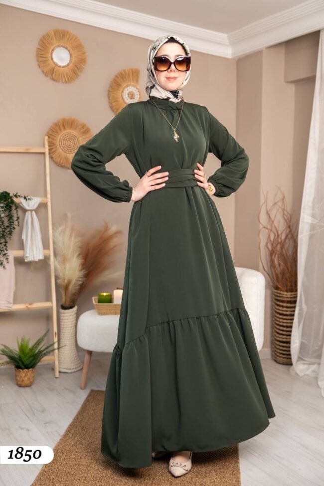 فستان استرا فضفاض بتصميم خراافي