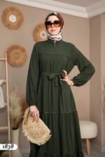 فستان مدينه صيفي بألوان جميلة