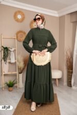 فستان مدينه صيفي بألوان جميلة