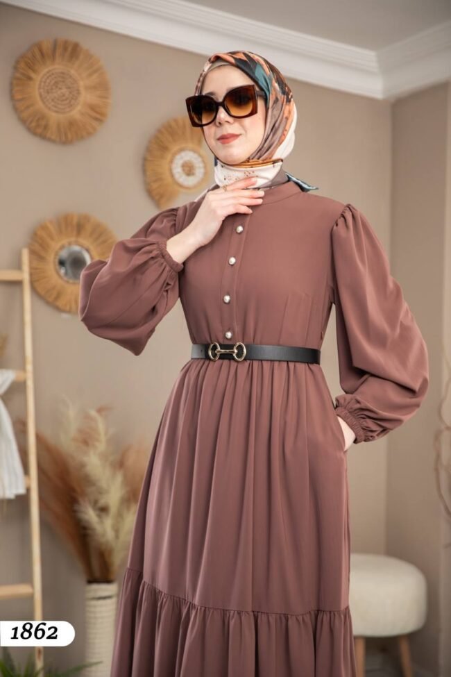 فستان مدينه صيفي بألوان حلوه