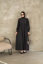 فستان مدينه ايبيك صيفي هاديء