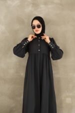 فستان مدينه ايبيك صيفي هاديء