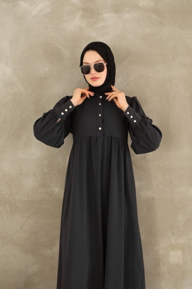 فستان مدينه ايبيك صيفي هاديء