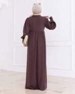 فستان مدينه ايبيك صيفي هاديء