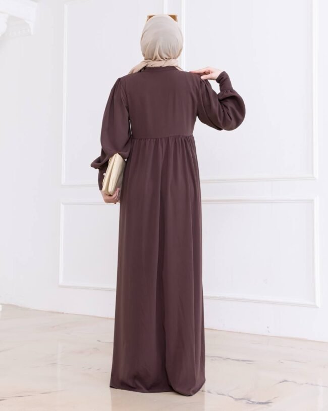 فستان مدينه ايبيك صيفي هاديء