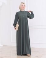 فستان مدينه ايبيك صيفي هاديء