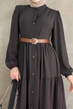 فستان مدينه كلاسيك لطيف وهاديء