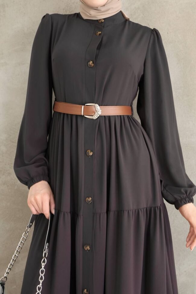 فستان مدينه كلاسيك لطيف وهاديء