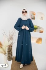 عباية مدينه صيفية بتطريزات كريستال