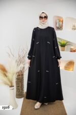 عباية مدينه صيفية بتطريزات كريستال