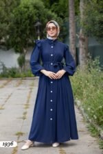 فستان مدينه صيفي بتصميم جديد