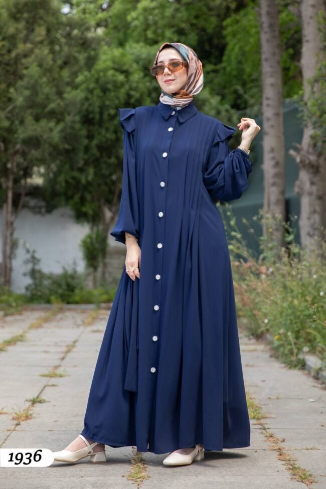 فستان مدينه صيفي بتصميم جديد