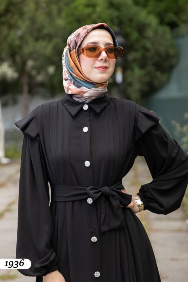 فستان مدينه صيفي بتصميم جديد