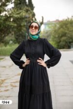 فستان ليندا ربيعي مطرز