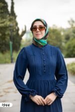 فستان ليندا ربيعي مطرز