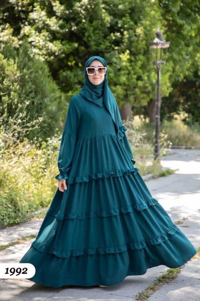 فستان مدينه فضفاض راائع الجمال