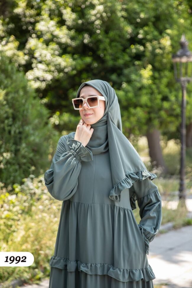 فستان مدينه فضفاض راائع الجمال