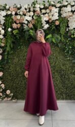 قفطان 3خيطان شتوي الوان سادة