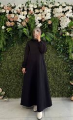 قفطان 3خيطان شتوي الوان سادة