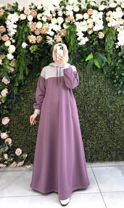 قفطان فوتر شتوي مزدوج الالوان