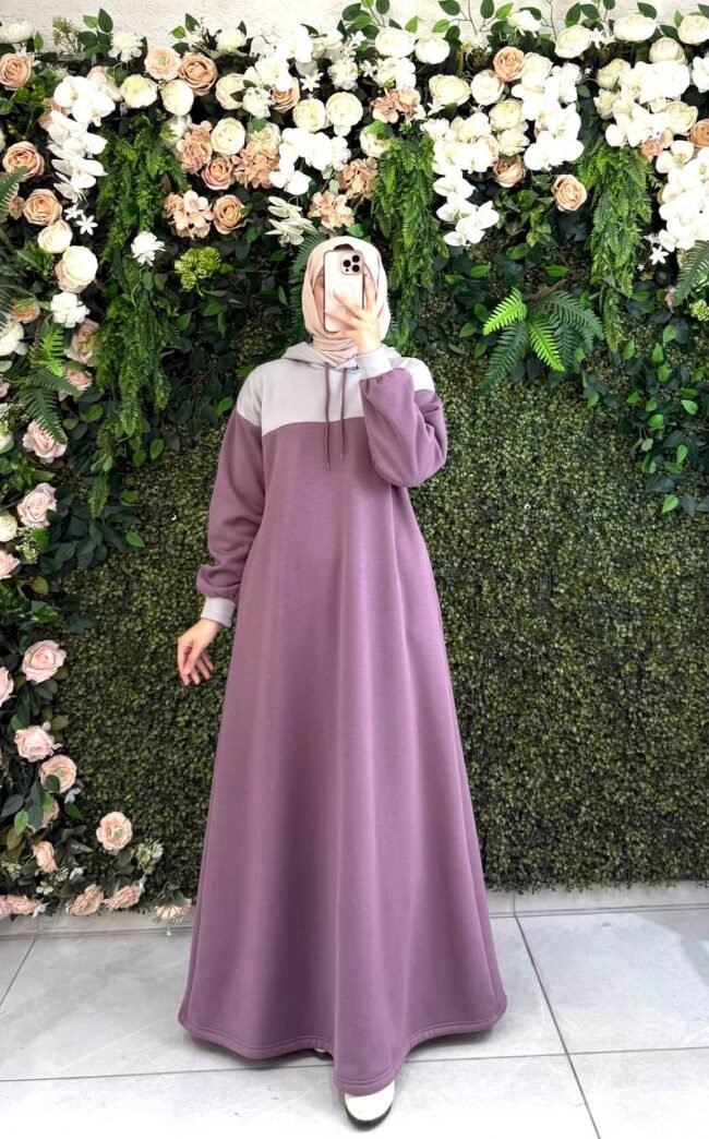 قفطان فوتر شتوي مزدوج الالوان