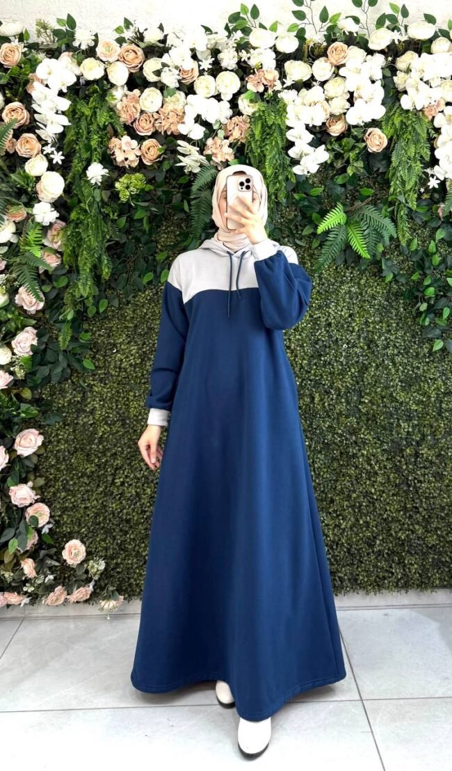 قفطان فوتر شتوي مزدوج الالوان