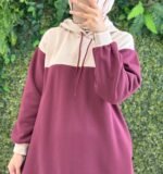 قفطان فوتر شتوي مزدوج الالوان