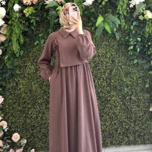 فستان بولي فيزكون ربيعي جميل