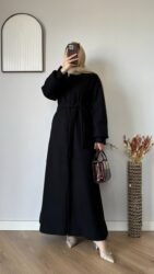 جلباب كاشمير تصميم جديد مع سحاب