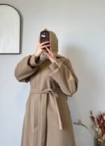 جلباب كاشمير تصميم جديد مع سحاب