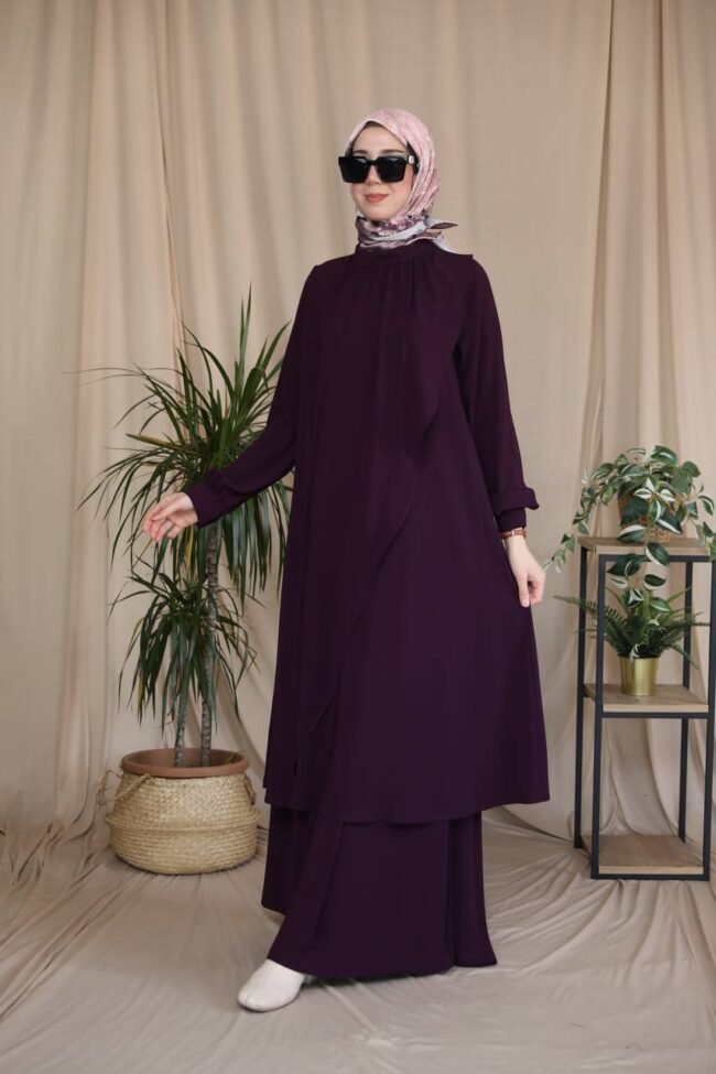 طقم مدينه قطعتين قميص وتنورة