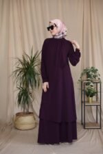 طقم مدينه قطعتين قميص وتنورة