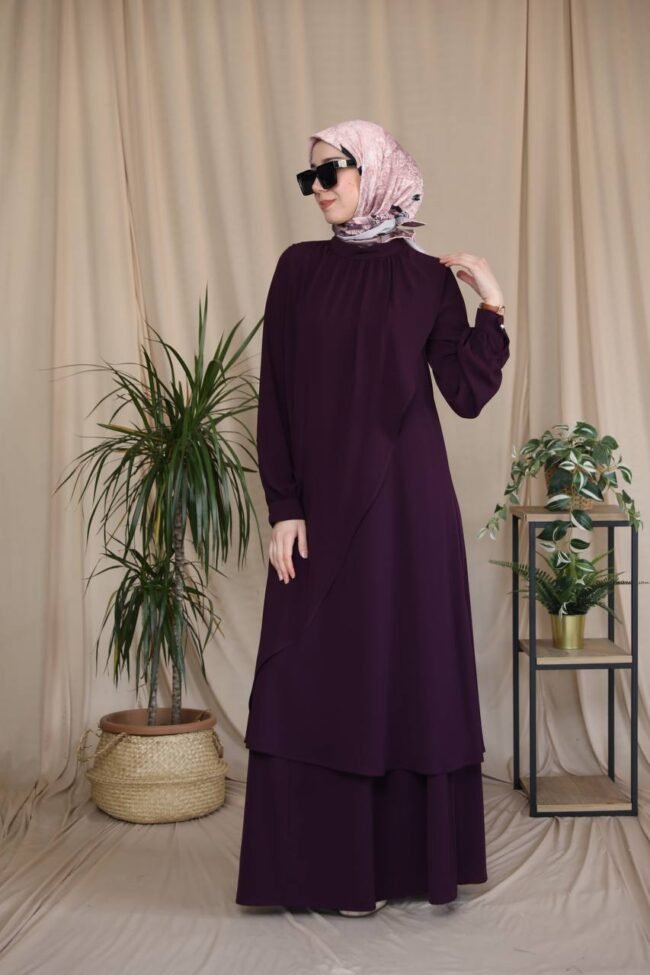 طقم مدينه قطعتين قميص وتنورة