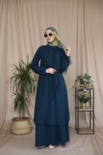 طقم مدينه قطعتين قميص وتنورة