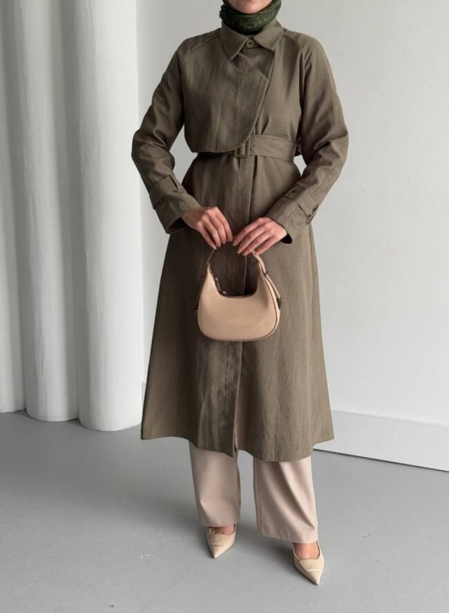 ترانشكوت ربيعي صيفي بشكل جميل