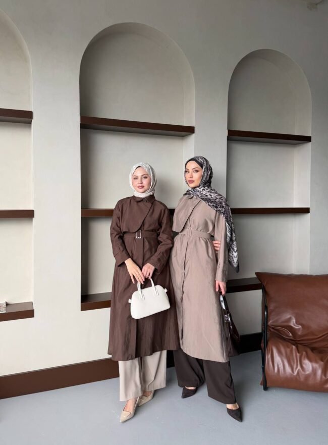 ترانشكوت ربيعي صيفي بشكل جميل